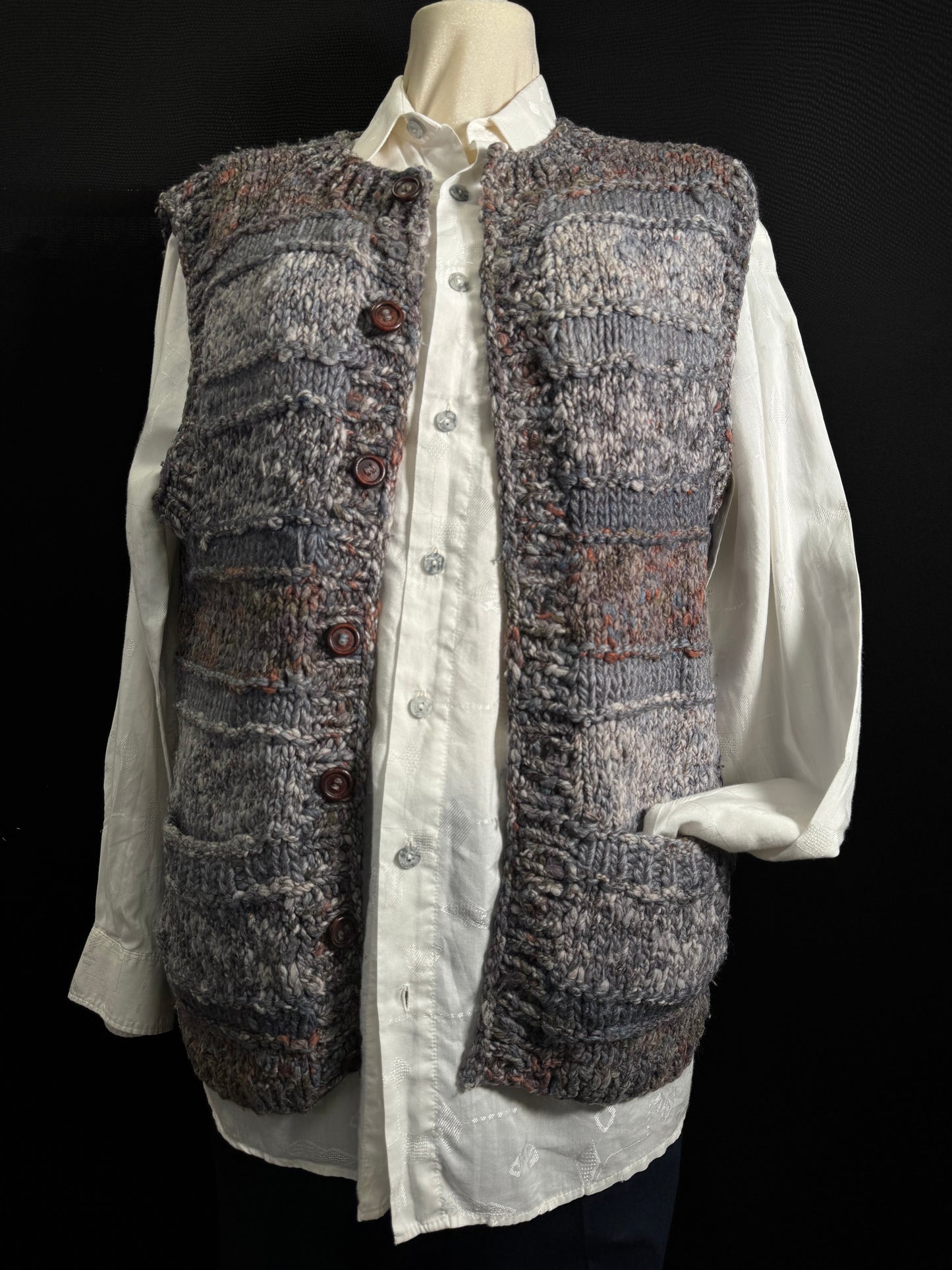 Handmade gestrickte Weste
