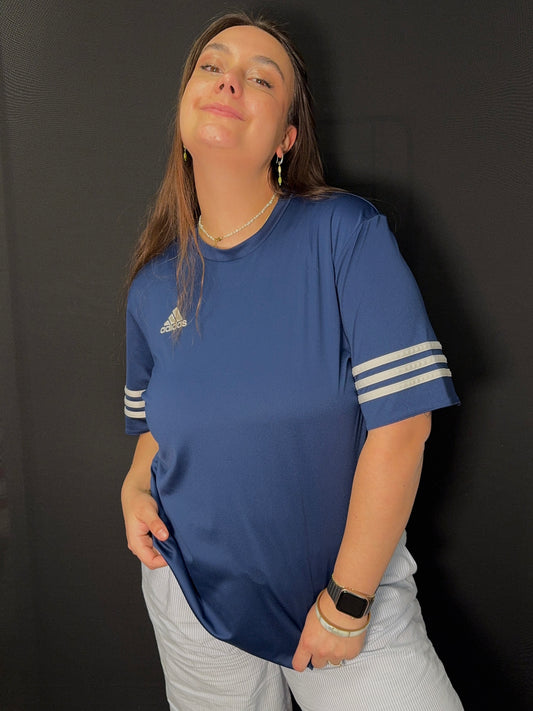 Adidas Shirt blau