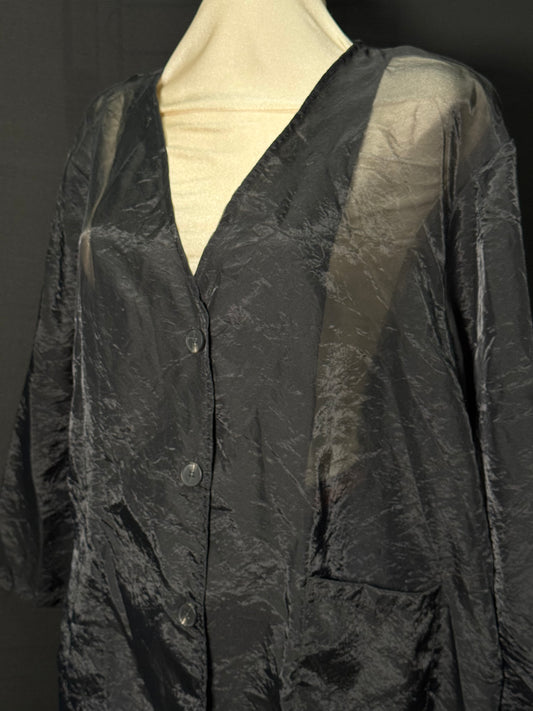 Semi Transparenter Blazer