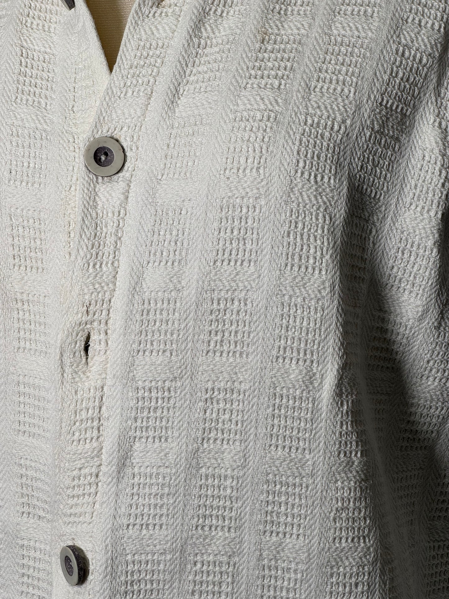 Hemd mit Waffelstoff