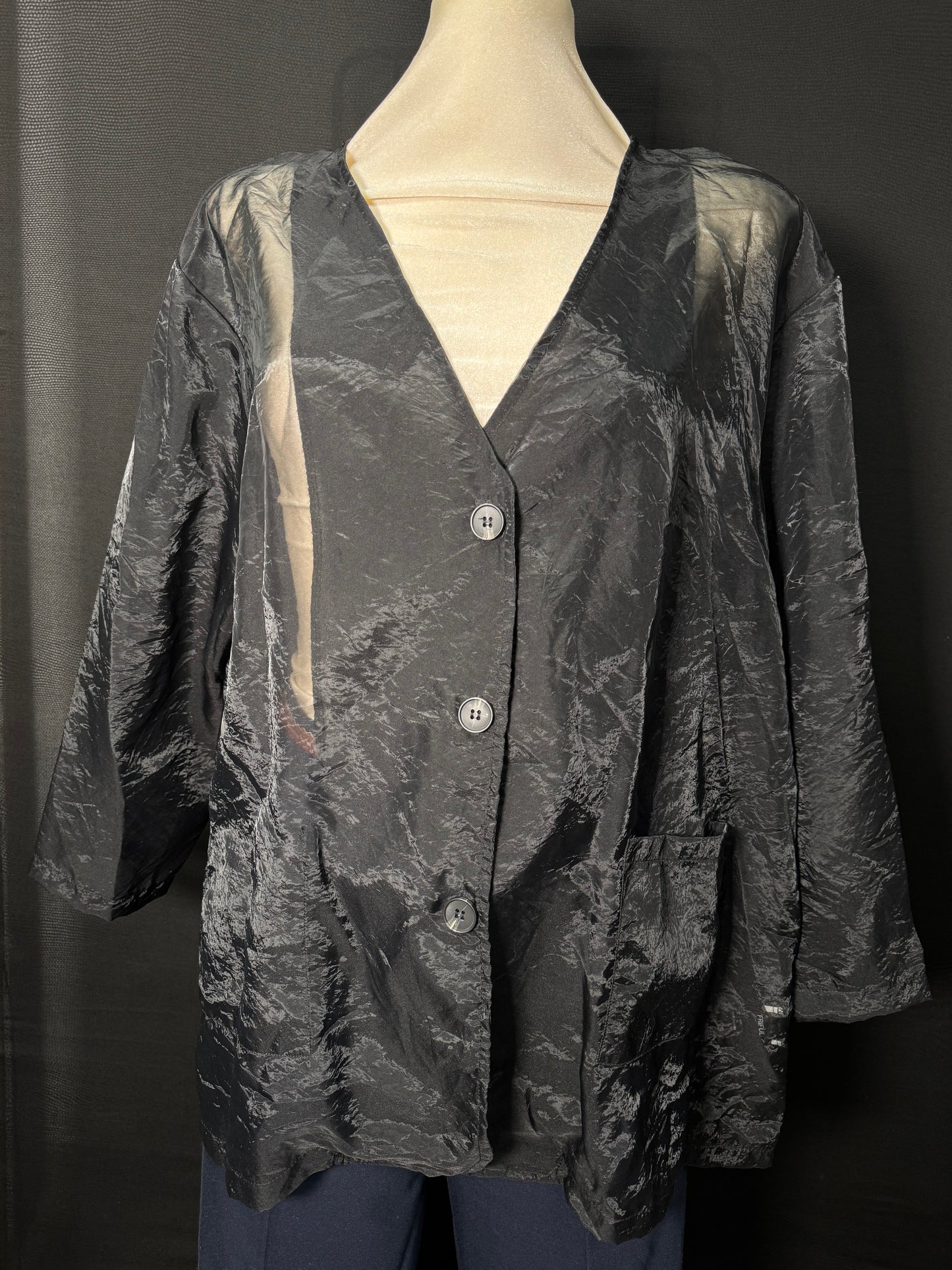 Semi Transparenter Blazer