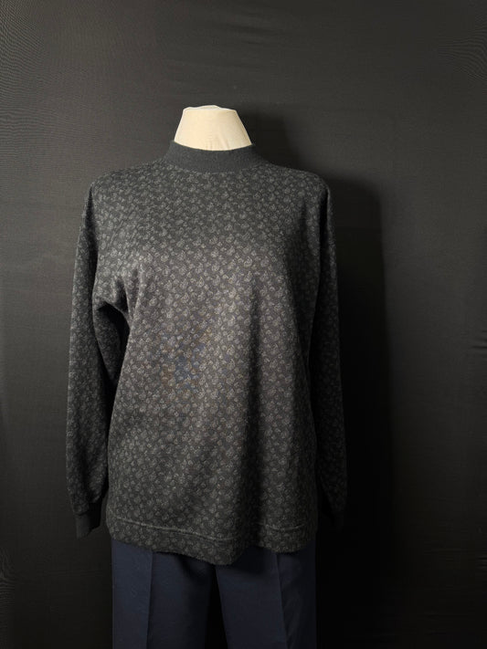 paisly turtleneck langarmshirt