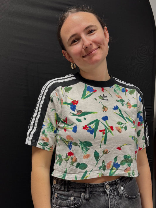 Adidas Shirt Blumen
