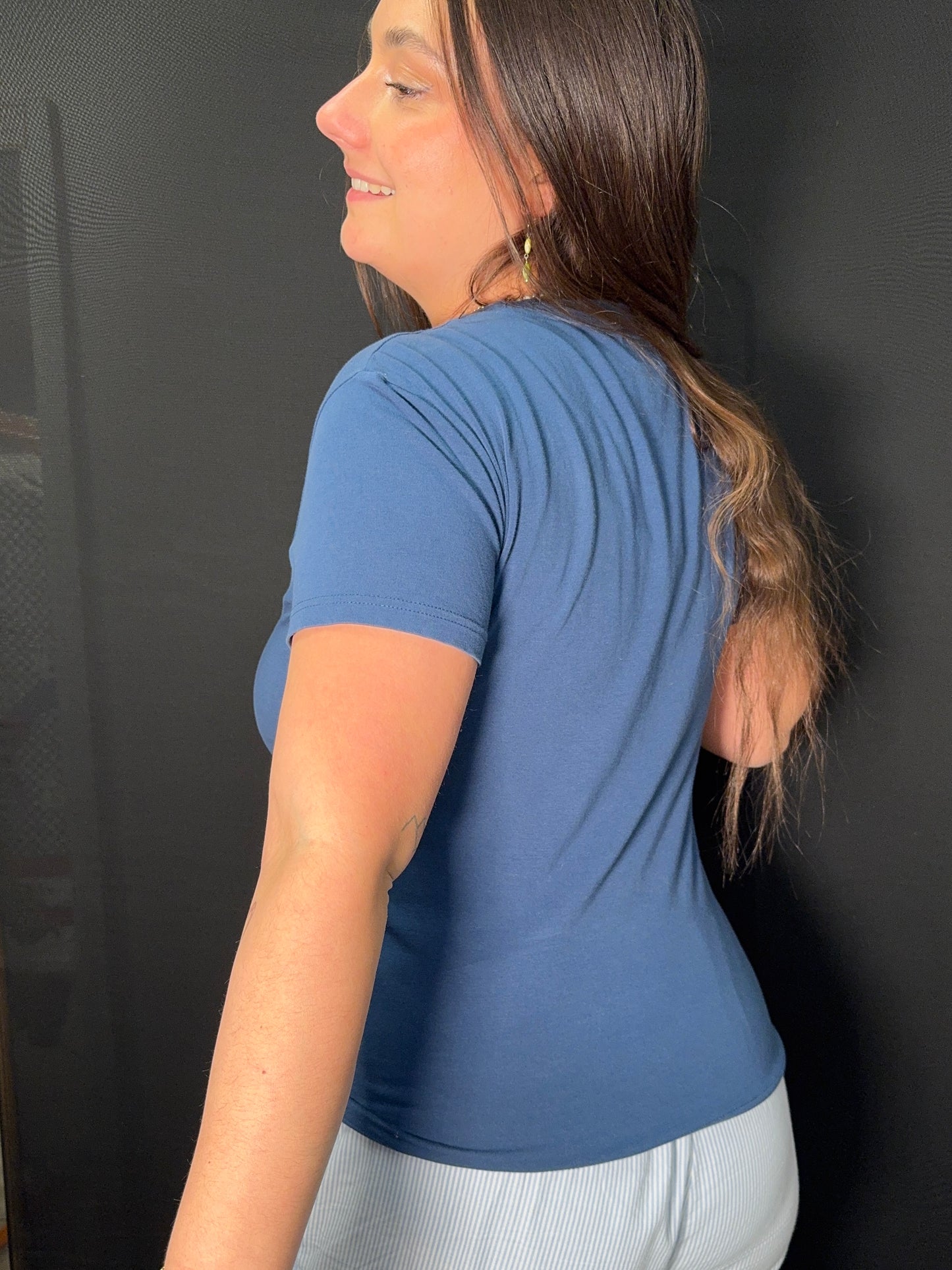 Baumwollshirt mit Sonnenprint