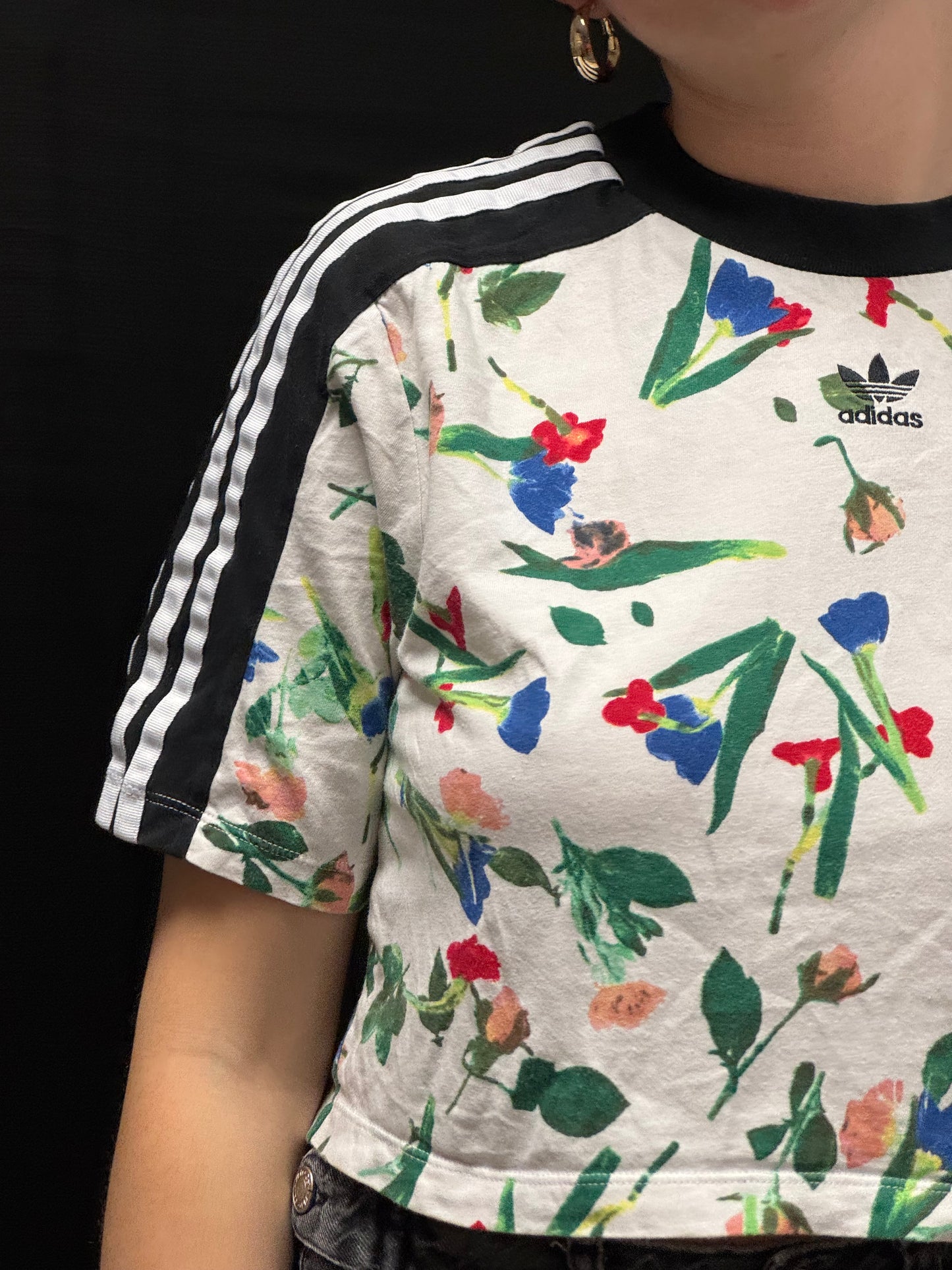 Adidas Shirt Blumen