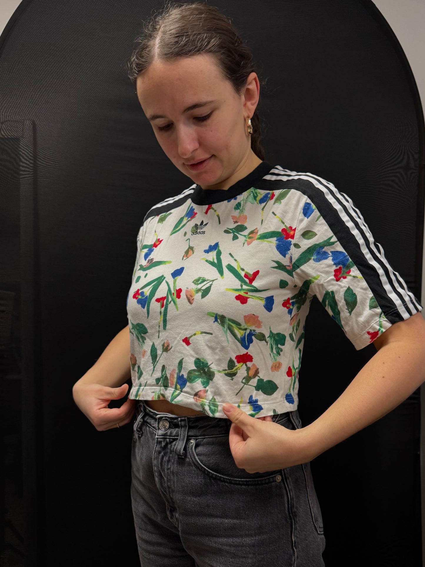 Adidas Shirt Blumen