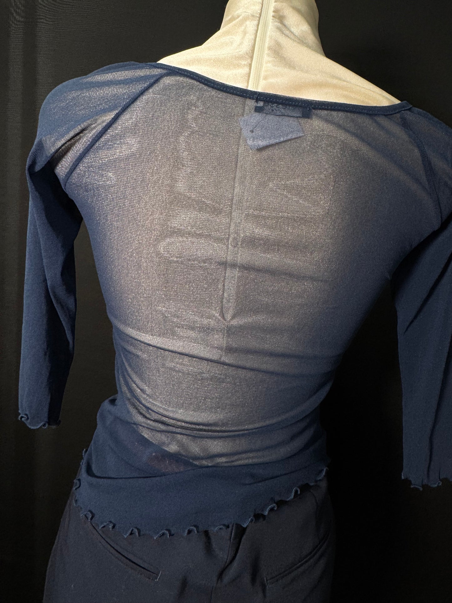 Mash Langarmshirt Blumen Stick