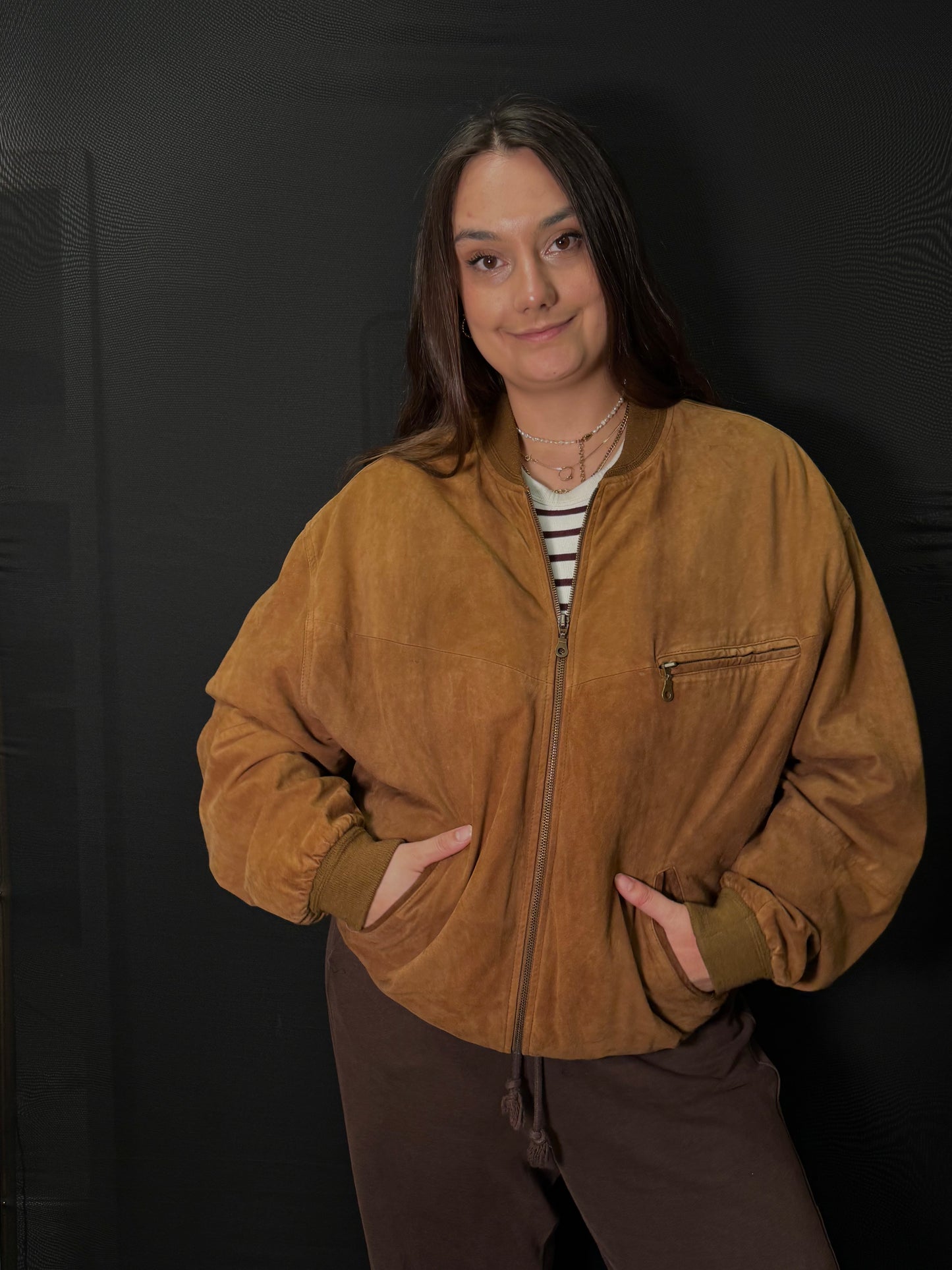 Wildlederblouson