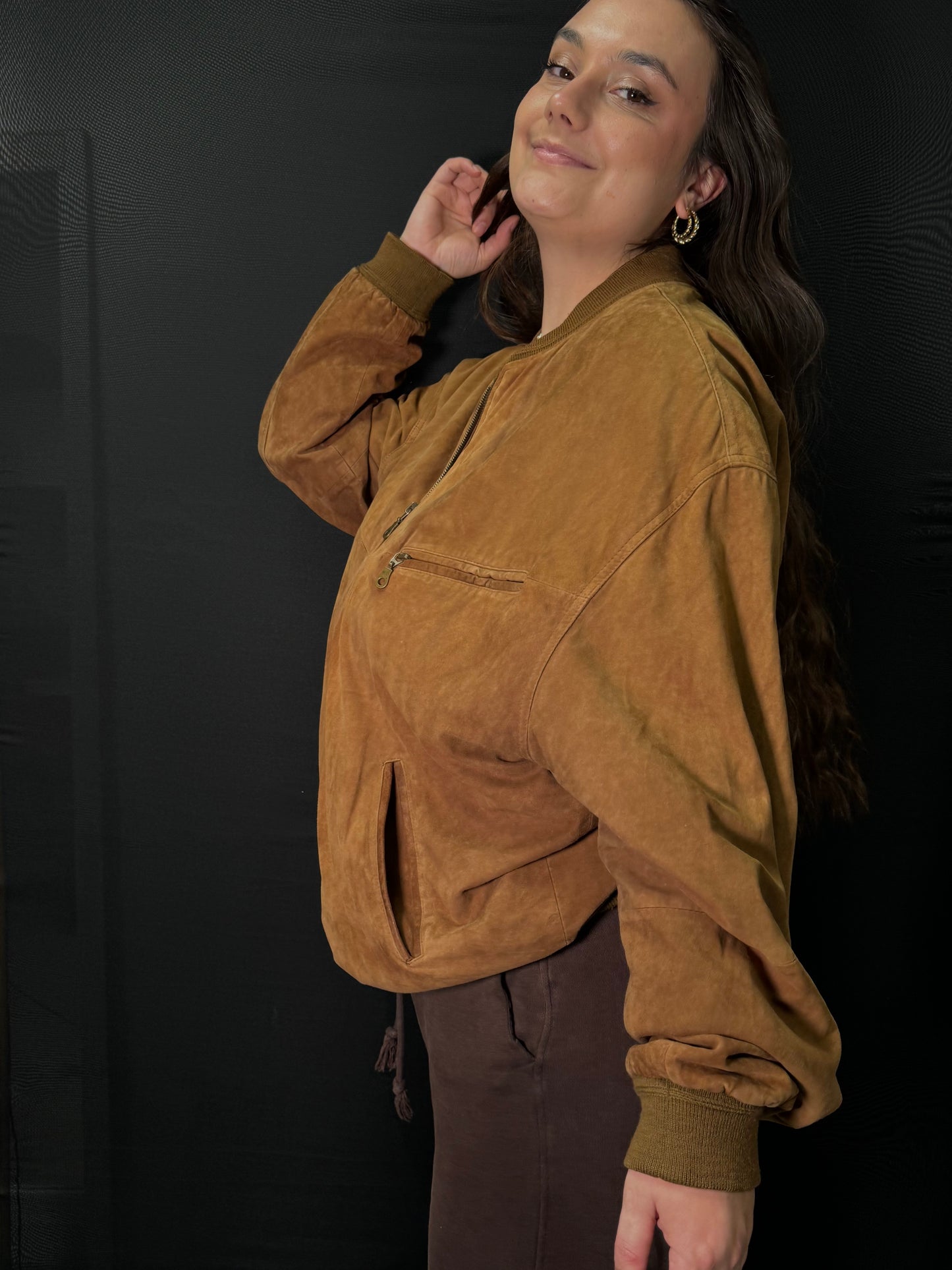 Wildlederblouson