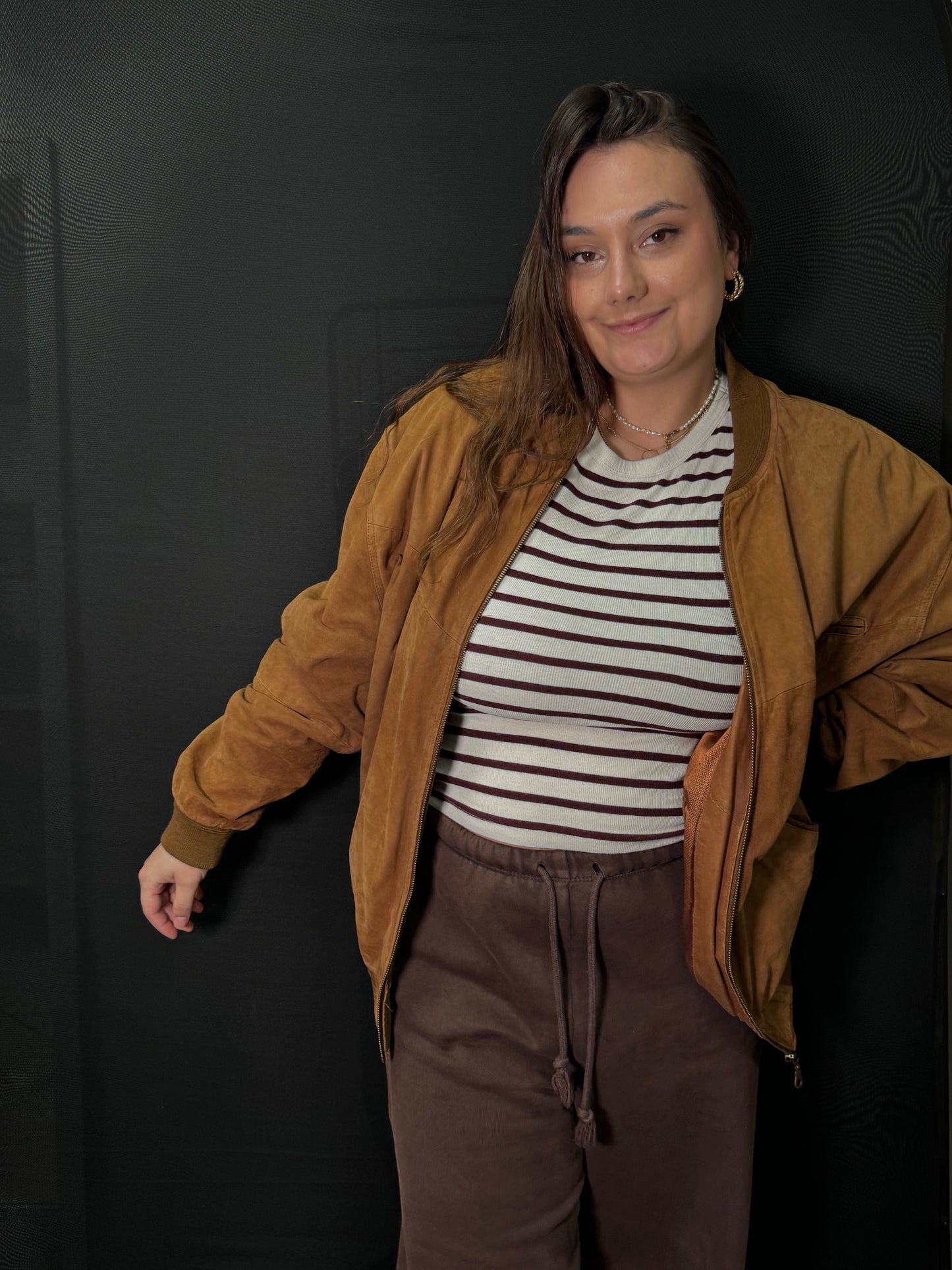 Wildlederblouson